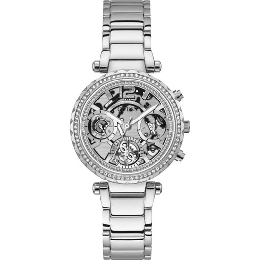 Guess Сив часовник от неръждаема стомана