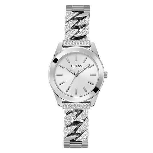 Guess Сив часовник от неръждаема стомана