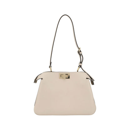 Кожена чанта Fendi Peekaboo