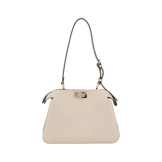 Кожена чанта Fendi Peekaboo