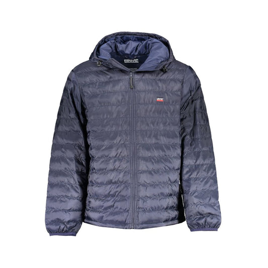 Мъжко синьо полиестерно яке Levi's