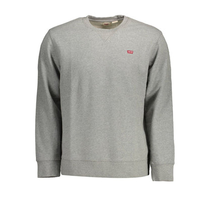 Сив памучен мъжки пуловер Levi's