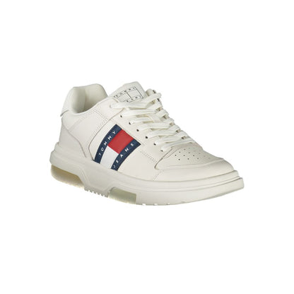 Дамски маратонки от бяла кожа Tommy Hilfiger