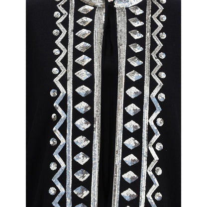 Valentino Sequined virgin wool Cardigan