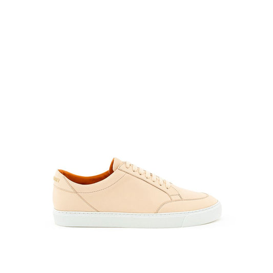 Розови кожени маратонки Burberry