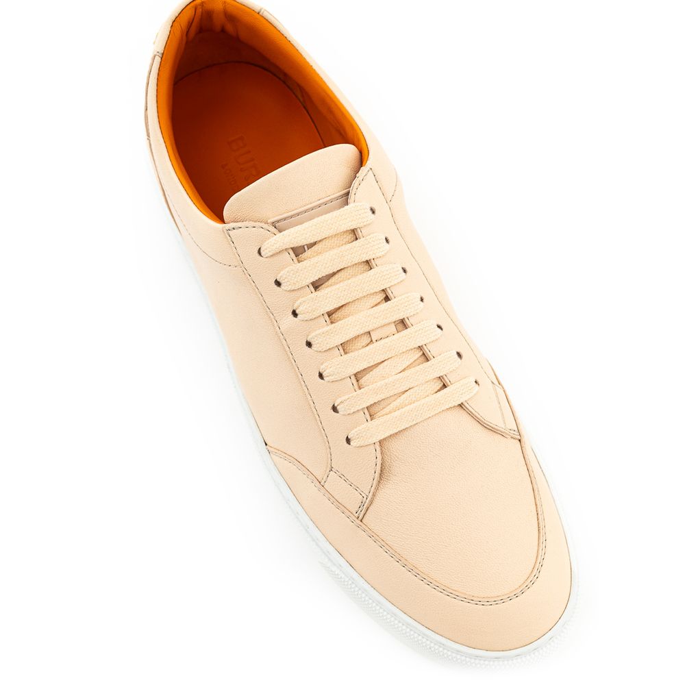 Розови кожени маратонки Burberry