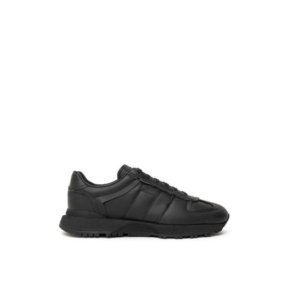 Maison Margiela Black Leather Sneaker