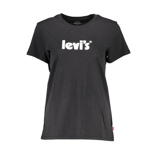 Черни памучни горнища и тениска Levi's