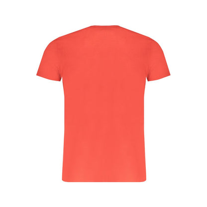 Червена памучна тениска Trussardi