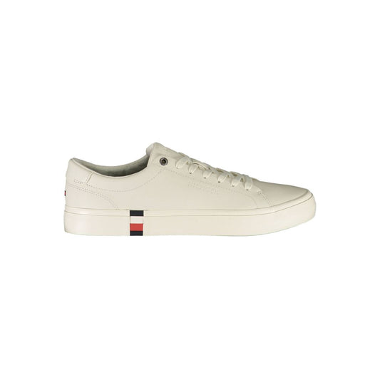 Мъжки бели кожени маратонки Tommy Hilfiger