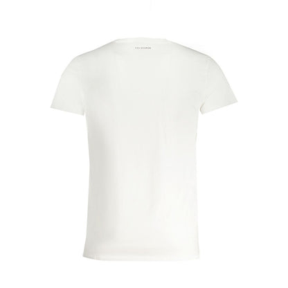 Бяла памучна тениска Trussardi