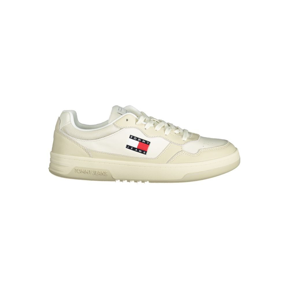 Бежови полиетиленови мъжки кецове Tommy Hilfiger
