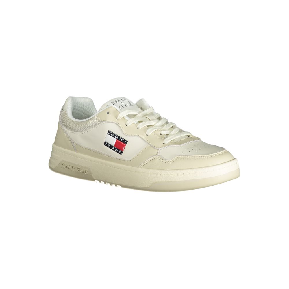 Бежови полиетиленови мъжки кецове Tommy Hilfiger