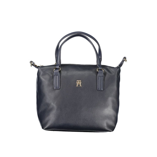Синя полиестерна чанта Tommy Hilfiger