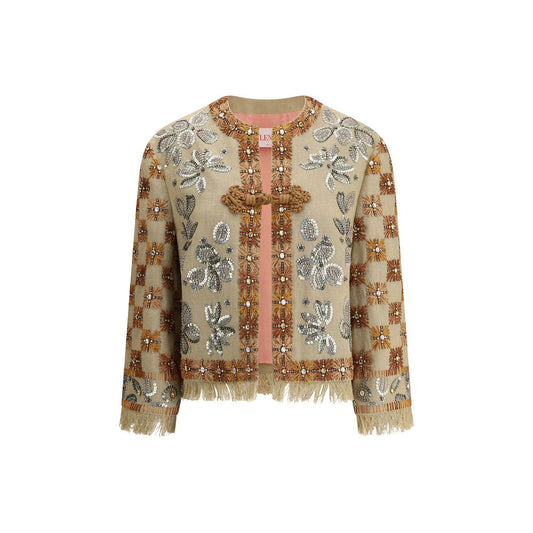 Valentino Embroidered Jacket with strass and sequins