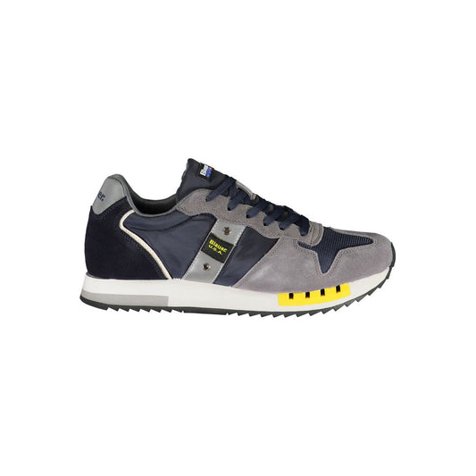 Blauer Elevate Your Step: Сини контрастни маратонки с връзки