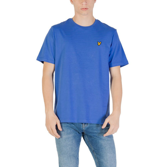 Lyle & Scott Blue Cotton T-Shirt