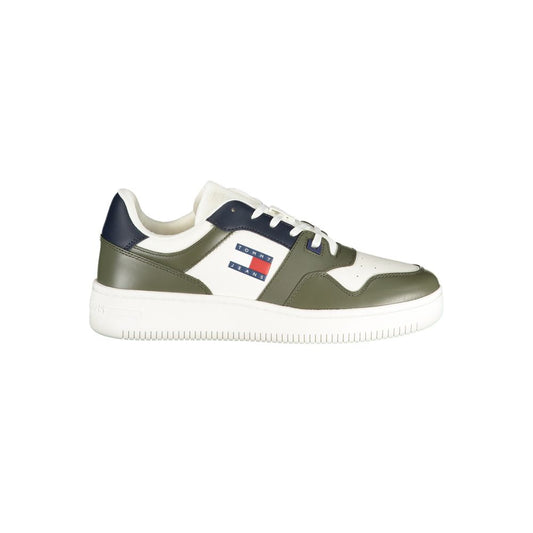 Tommy Hilfiger зелени кожени мъжки маратонки