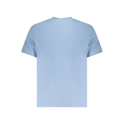 Calvin Klein Light Blue Cotton Men T-Shirt