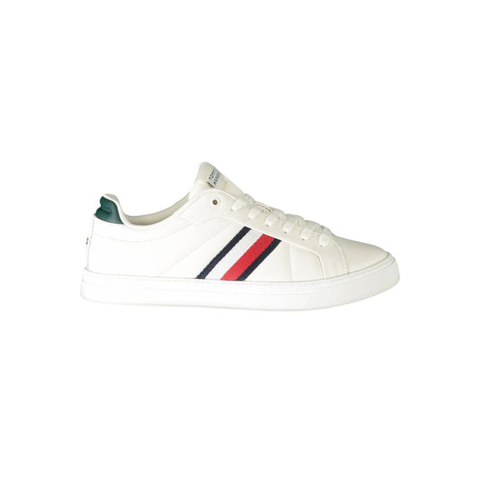 Мъжки бели кожени маратонки Tommy Hilfiger