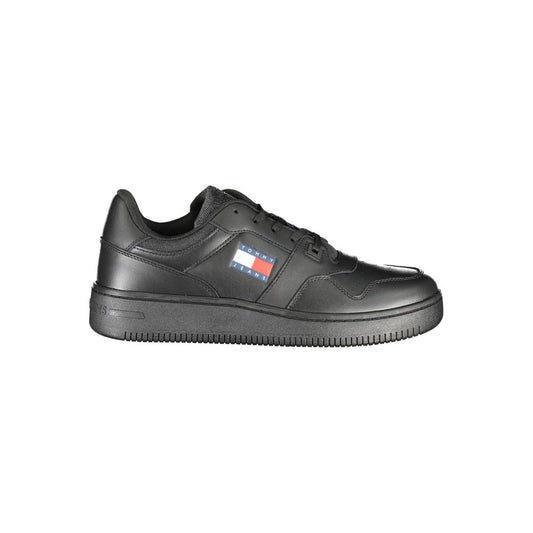 Черни полиестерни маратонки Tommy Hilfiger