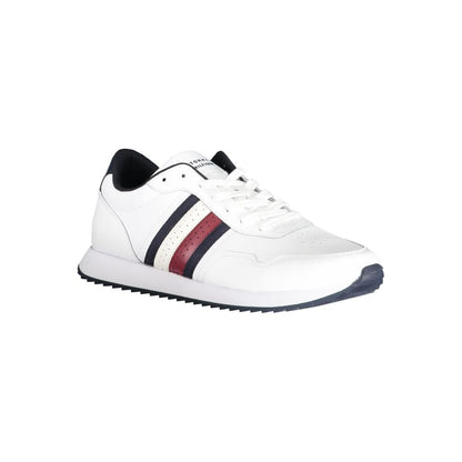 Бели полиестерни кецове Tommy Hilfiger