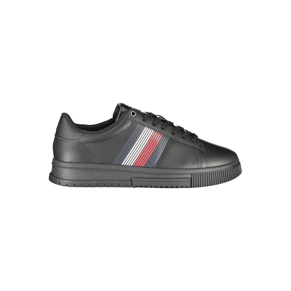 Черни полиестерни маратонки Tommy Hilfiger