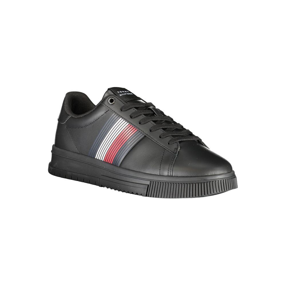 Черни полиестерни маратонки Tommy Hilfiger