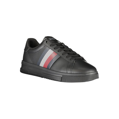 Черни полиестерни маратонки Tommy Hilfiger