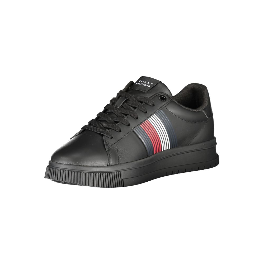 Черни полиестерни маратонки Tommy Hilfiger