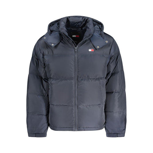 Синьо полиестерно мъжко яке Tommy Hilfiger