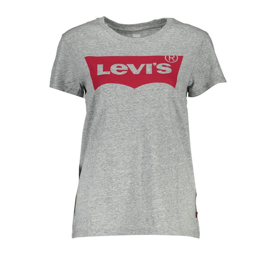 Унисекс тениска Levi's сива памучна