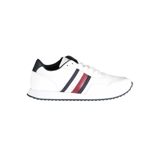 Бели полиестерни кецове Tommy Hilfiger