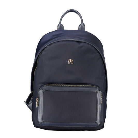 Синя полиестерна чанта Tommy Hilfiger