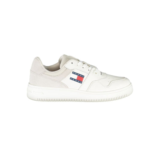 Бели полиестерни кецове Tommy Hilfiger