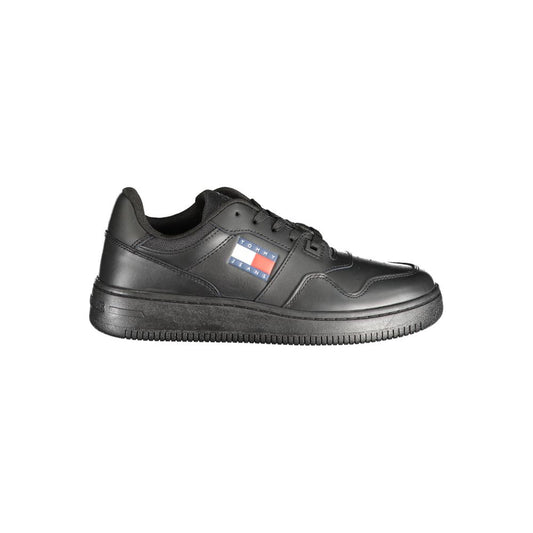 Черни полиестерни маратонки Tommy Hilfiger