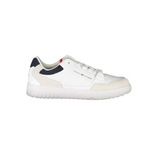 Мъжки бели кожени маратонки Tommy Hilfiger
