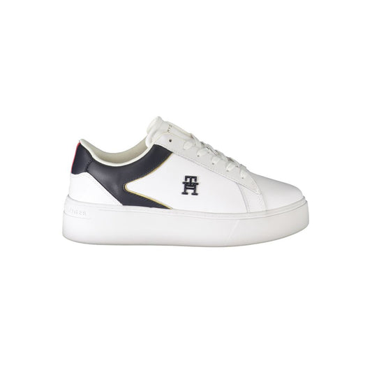 Бели полиестерни кецове Tommy Hilfiger