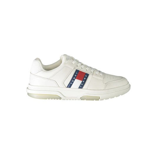 Мъжки бели кожени маратонки Tommy Hilfiger