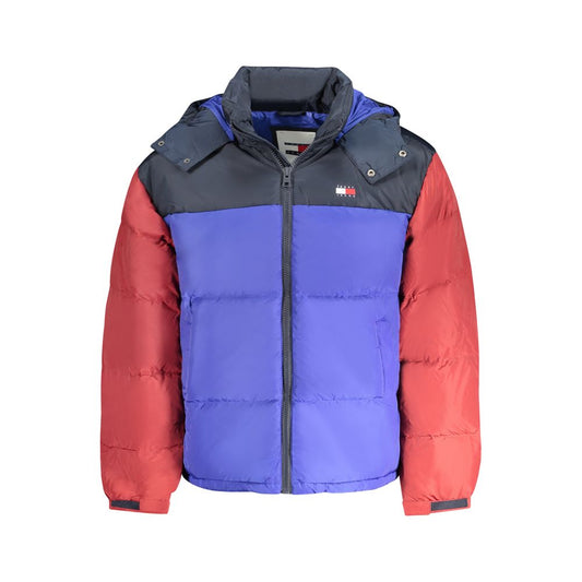 Синьо полиестерно мъжко яке Tommy Hilfiger