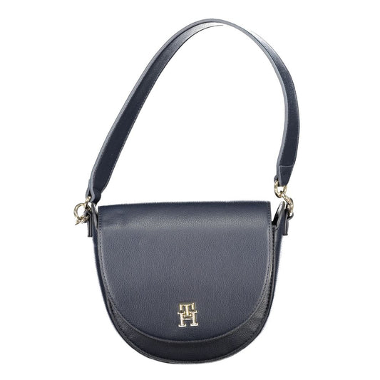 Tommy Hilfiger Blue Polyester Handbag