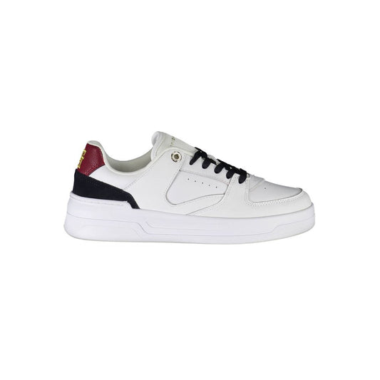 Дамски маратонки от бяла кожа Tommy Hilfiger