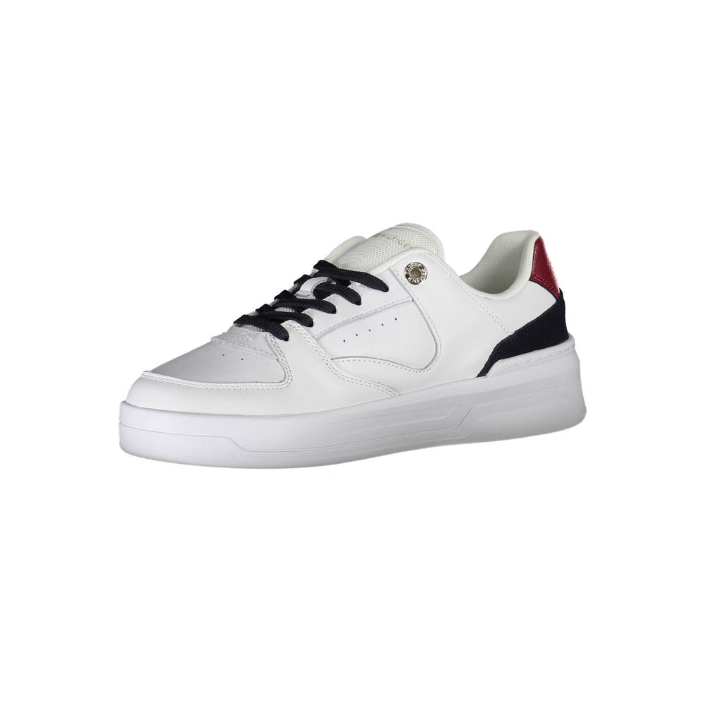 Дамски маратонки от бяла кожа Tommy Hilfiger