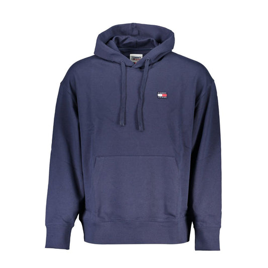 Син памучен мъжки пуловер Tommy Hilfiger