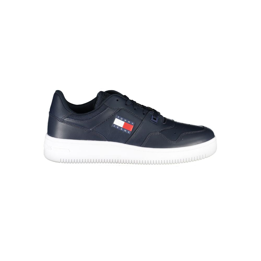 Сини контрастни маратонки Tommy Hilfiger с лого