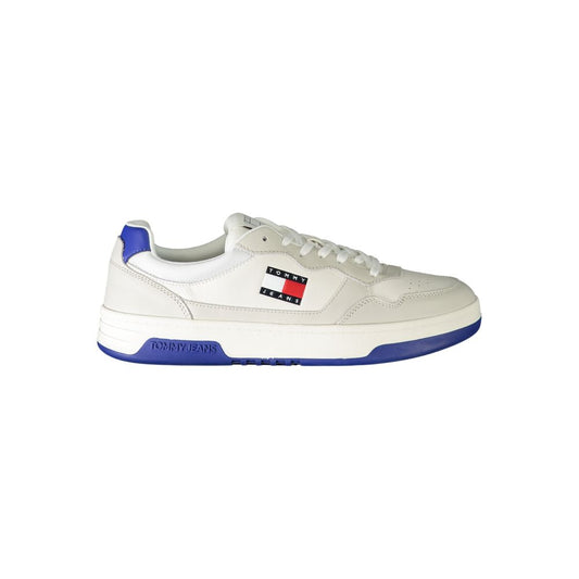 Мъжки бели кожени маратонки Tommy Hilfiger