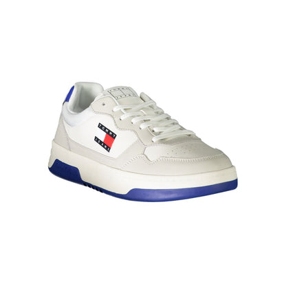 Мъжки бели кожени маратонки Tommy Hilfiger