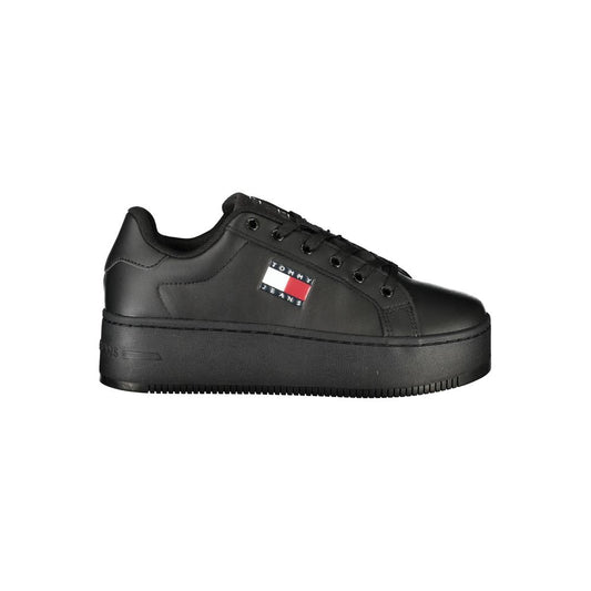 Черни полиетиленови дамски кецове Tommy Hilfiger