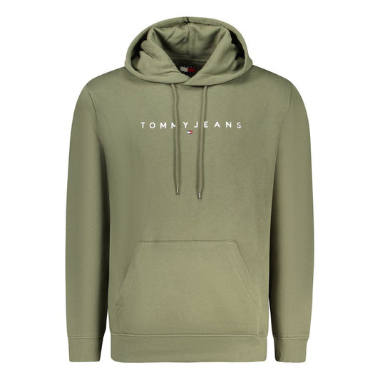 Зелен памучен мъжки пуловер Tommy Hilfiger
