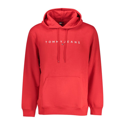 Червен памучен мъжки пуловер Tommy Hilfiger